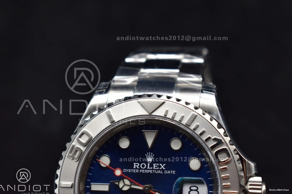 126622 Bracelet Steel EasyCare Blue 1:1 Yacht-Master 1210 on 904L VS VSF Edition Dial Best SS 0324